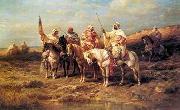 unknow artist, Arab or Arabic people and life. Orientalism oil paintings  355